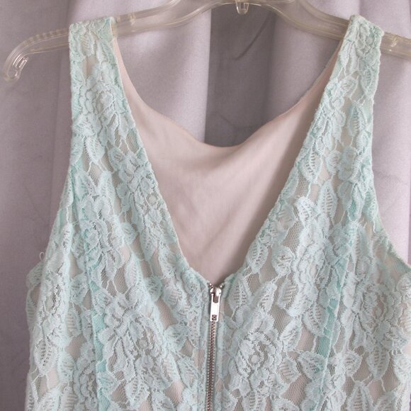 Speechless Mint Lace Dress - Picture 11 of 13